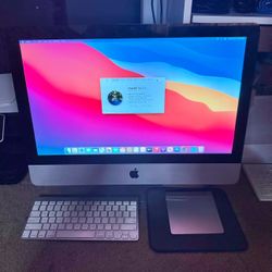 FIRM PRICE - iMac 21.5” • 8gb Ram • 500gb Storage • Magic Keyboard/Magic Trackpad • macOS Big Sur