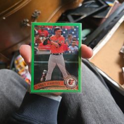 Green Border Trey Mancini Parralel 