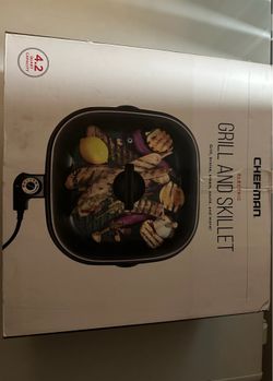 chefman grill and skillet square