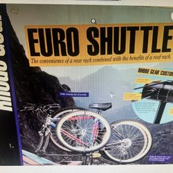 Rhode  Gear Euro Shuttle Bike Rack
