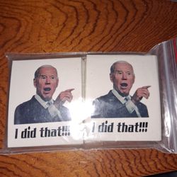 Joe Biden I Did That Stickers 100 Piece