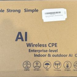 Ai Wireless CPE Enterprise Level Indoor And Outdoor Smart Wireless Wifi  Bridge New