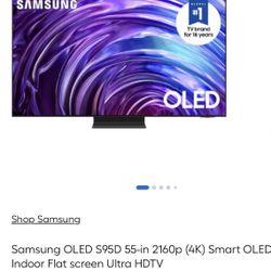 55" NEWEST Model Class OLED 4K S90F Samsung Vision AI Smart TV (2025)