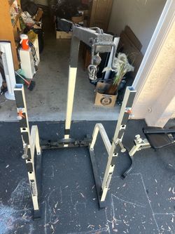 Free- Squat rack + Bench
