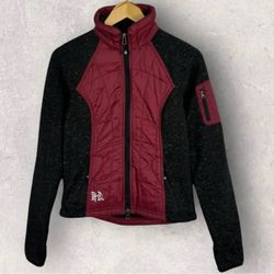 Harley Davidson  Mid Layer Jacket Red Black Womens Coat Size 3W