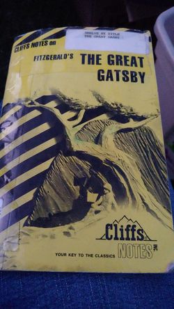 CLIFFS NOTES ON FITZGERALD'S THE GREAT GATSBY