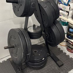 12 Weights With 3 Bars