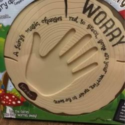 The Irish Fairy Door Company - Interactive Child Worry Plaque for Anxiety/ADHD