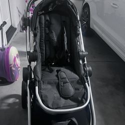 City Select Double Stroller with additional seat 