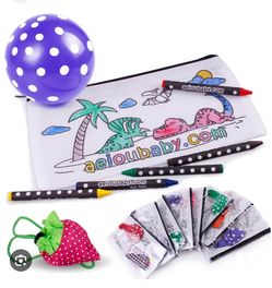 AEIOUBABY Kids Coloring Activity Set