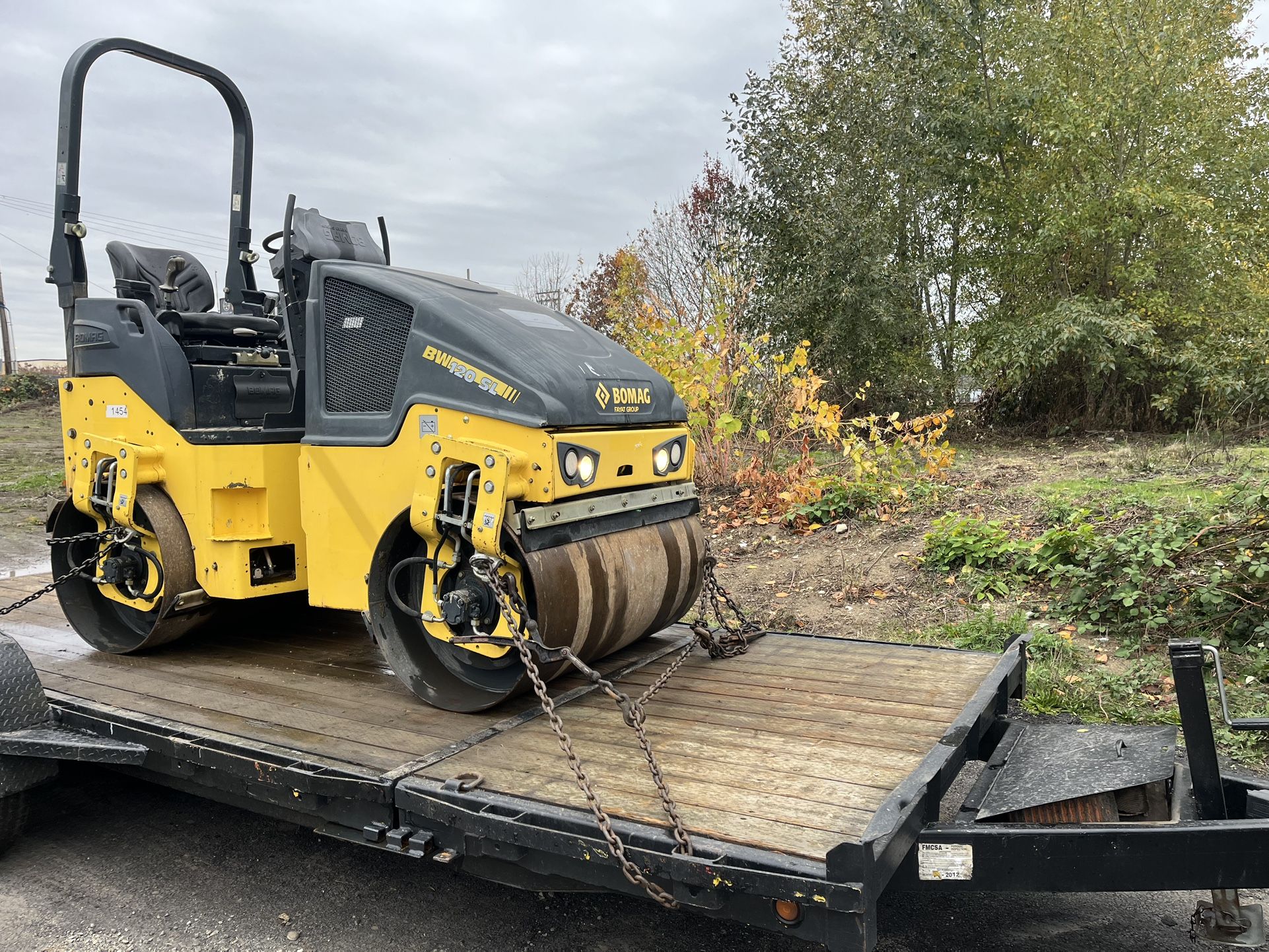 Bomag Bw120 Asphalt Roller