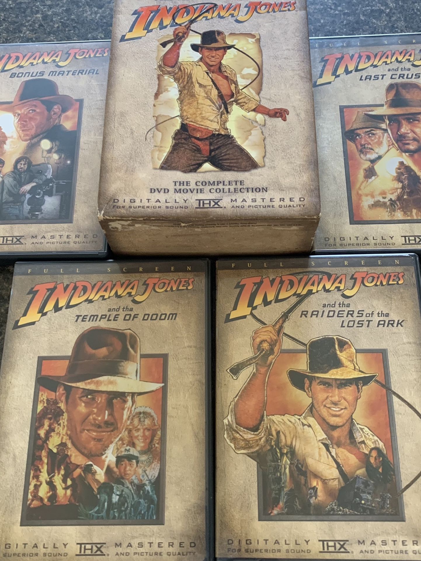 Indiana Jones Dvd Set