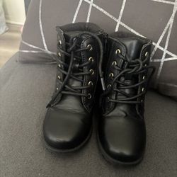 Black Toddler Boots