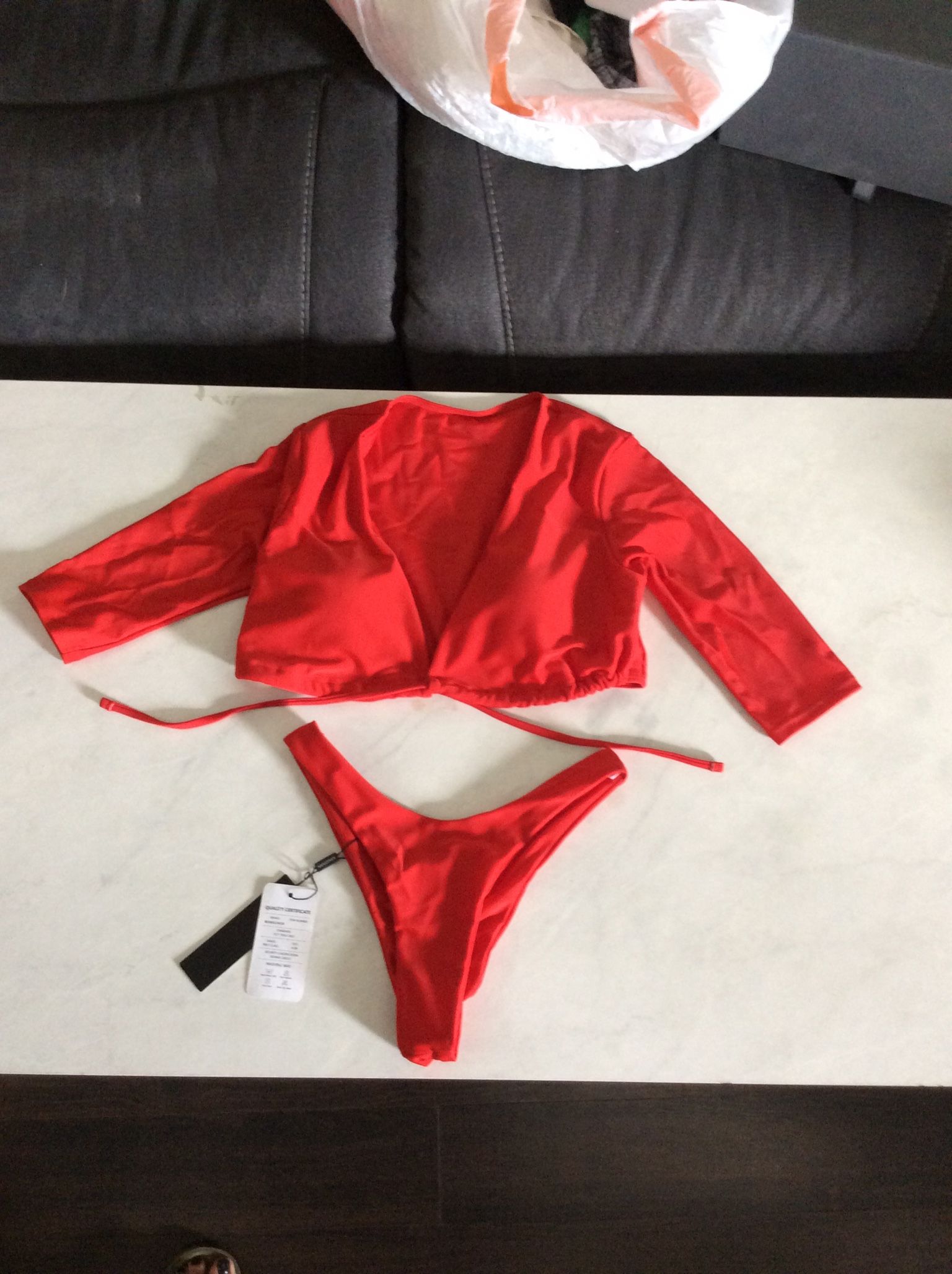 New Never Worn! Red Bikini Set