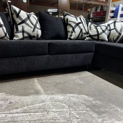 Black Sectional On Sale Free Delivery 