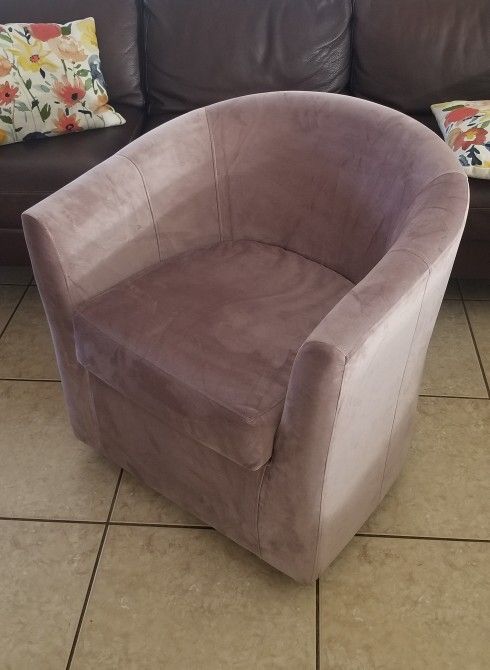 Molinari Swivel Barrel Chair by Ebern Designs