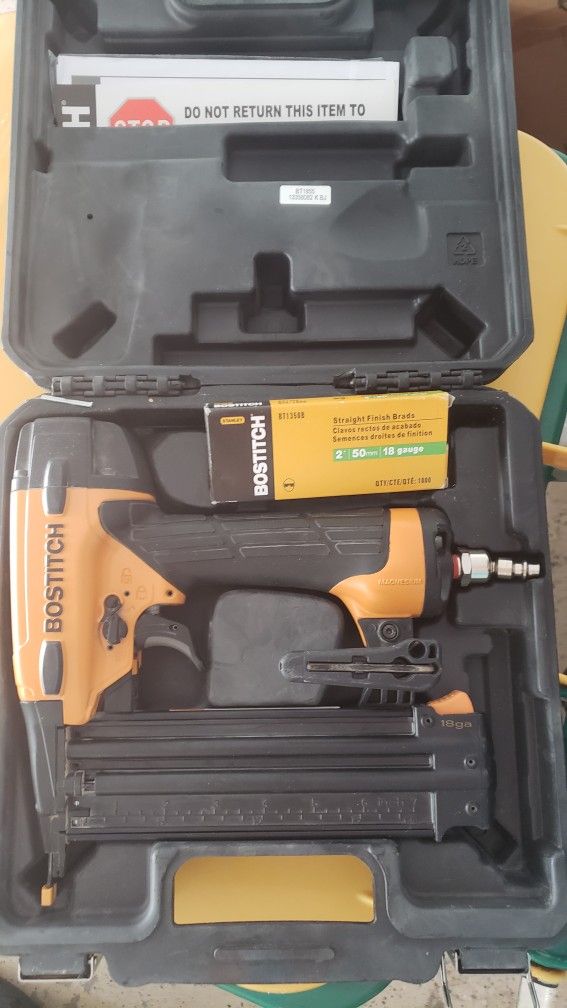 BOSTITCH 18ga Nail Gun $110
