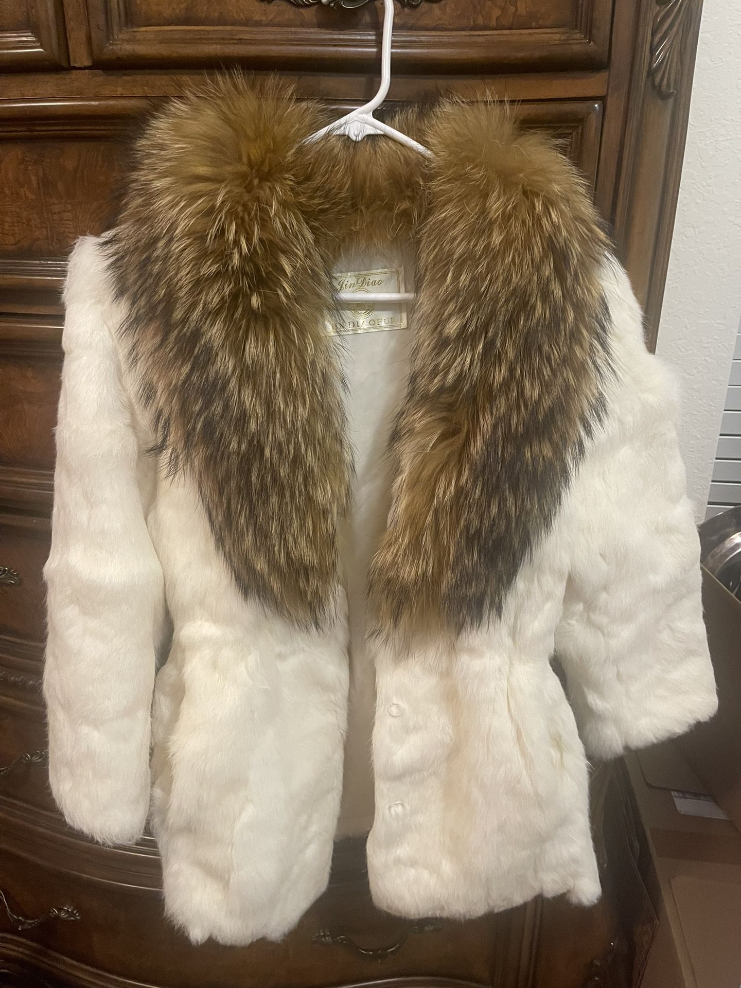 Fur Jacket Coat 