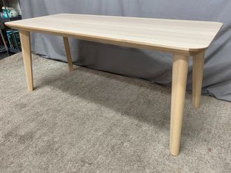 IKEA Lisabo Light Ash Veneer Coffee Table