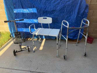 Knee Walker/mobility walker/bathtub xfer bench