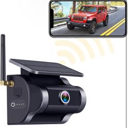 Wireless backup Camera Solar Magnetic 