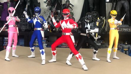 Ace Toyz 1/6 Power Rangers Full Set Hot Toys
