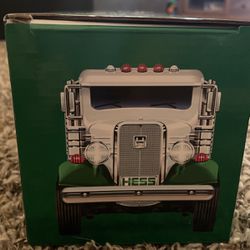 Hess Flat Bed Truck with Hot Rods