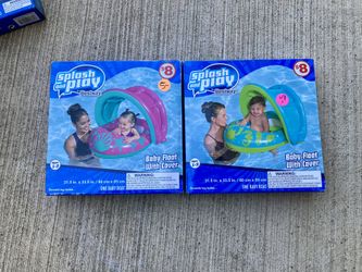 NEW Splash And Play Baby Float With Cover