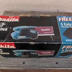Makita belt sander new