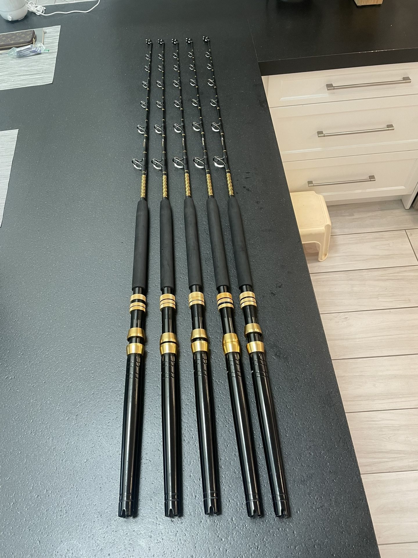 5 Pinnacle 20-50 Roller Tip 5’6” Trolling Rods