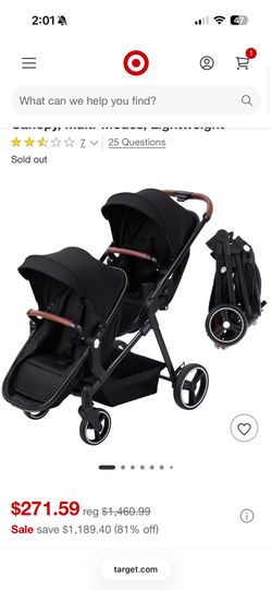 Double stroller