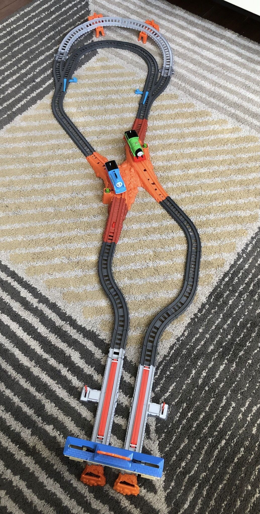 Fisher Price Thomas & Friends TrackMaster Thomas Percy's Railway Race Set DFM53
