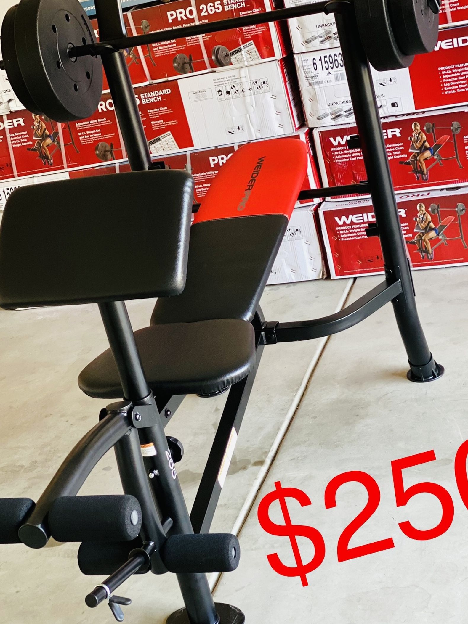 Bench Press w/ Weights