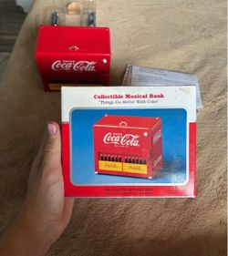 Coca Cola Collectable Music bank