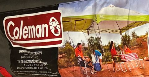 Coleman pop up canopy