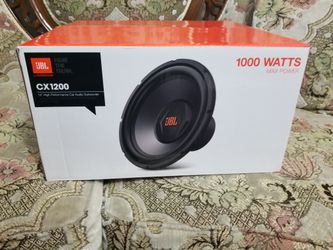 Jbl 12" Subwoofer