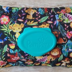 Lion King Pampers Wipes Cover