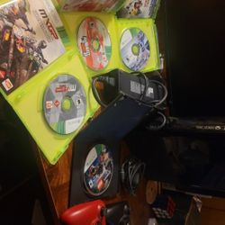Xbox 360 With 4 Games