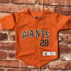 Toddler San Francisco Giants Jersey