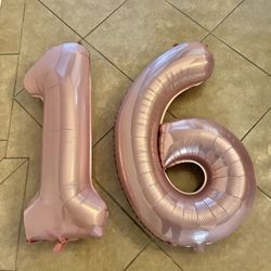 Pink Balloons Number 16