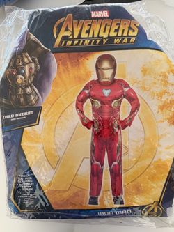 Marvel Iron Man Kids Costume Child Medium
