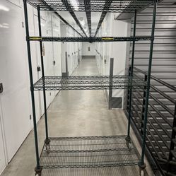 Heavy Duty Storage Rack With Wheels