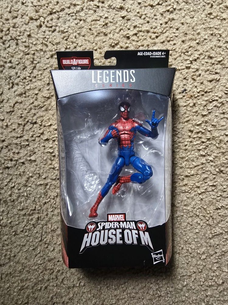 House Of M Spider-Man Marvel Legends