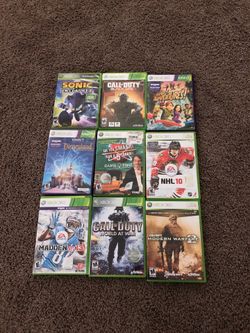 Xbox 360 games