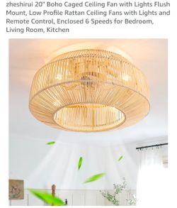Chandelier fan