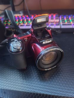 Nikon coolpix L830 Red digital camera 34x zoom