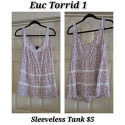 Torrid tank size 1