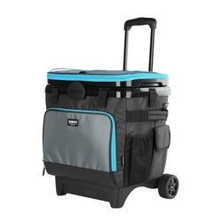 Food transport rolling dolly delivery door dash Igloo Cool 36 Can Insulated Cooler Bag boat beach