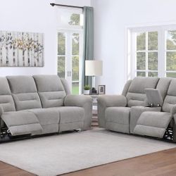 2 piece includes Sofa+Loveseat, optional matching chair add on