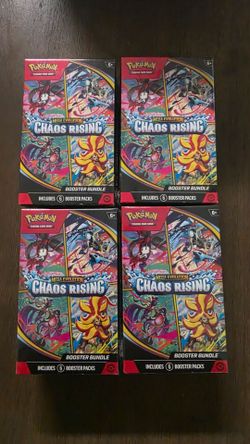 🔥 Pokémon Chaos Rising Booster Bundle